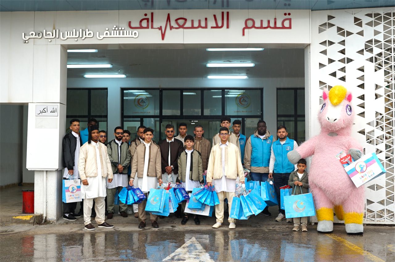 مبادرات إنسانية من ليبيا تويز خلال عيد الفطر لدعم أطفال الأورام في عدة مدن ليبية.